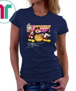 Mouse Mickey Dunkin’ Donuts Halloween T-shirt