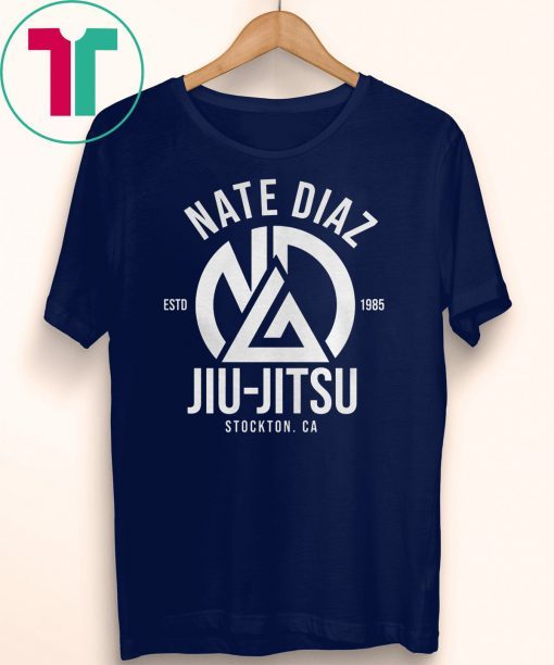 Nate Diaz Jiu Jitsu Stockton Asphalt Shirt