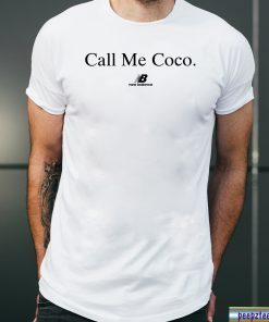 New Balance Shirt Call Me Coco Tee Shirt Cori Gauff Shirt