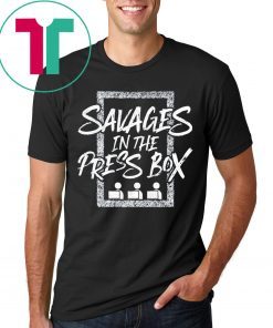 NY Yankees Savages In The Press Box Shirt