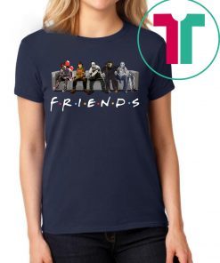 Horror Characters Friends TV Show T-Shirt