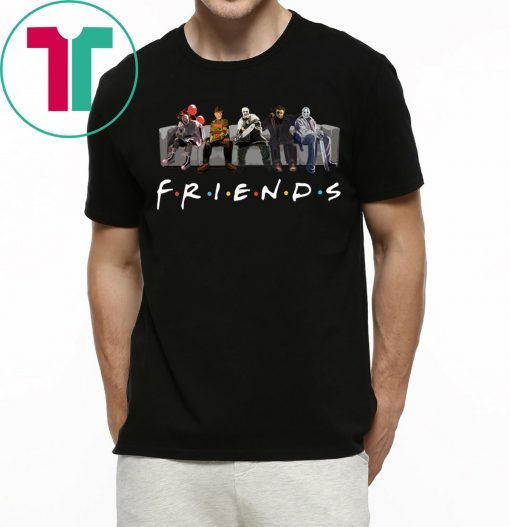 Horror Characters Friends TV Show T-Shirt