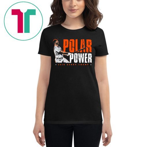 Pete Alonso Derby Polar Power New York Mets Tee Shirt