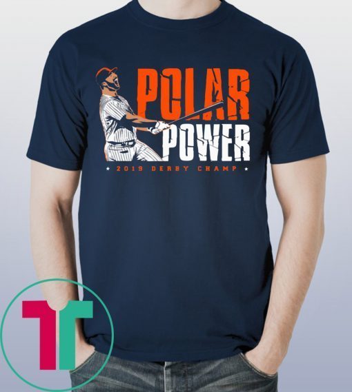 Pete Alonso Derby Polar Power New York Mets Tee Shirt