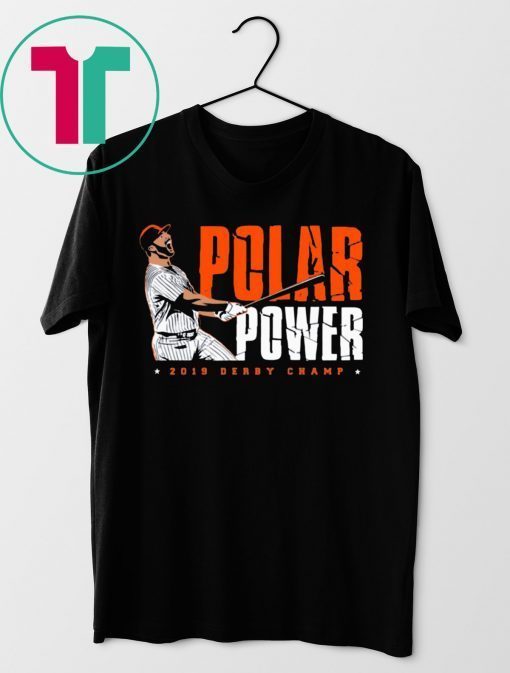 Pete Alonso Derby Polar Power New York Mets Tee Shirt