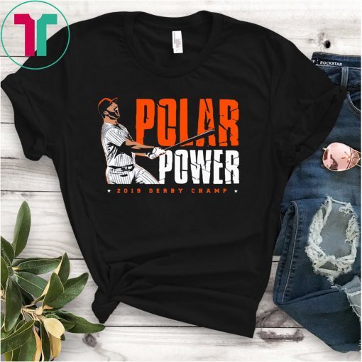 Pete Alonso Derby Polar Power New York Mets Tee Shirt