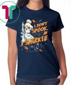 Peter Pan Tinkerbell Halloween Sparkle Tee Shirt