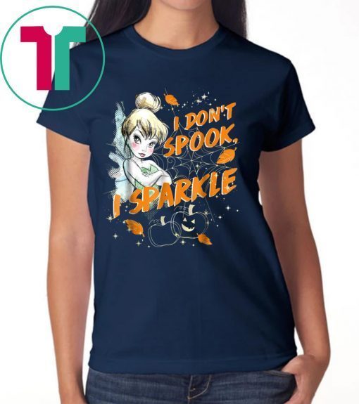 Peter Pan Tinkerbell Halloween Sparkle Tee Shirt