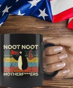 Funny Pingu Noot Noot Motherfucker Vintage Mug