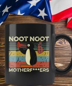 Funny Pingu Noot Noot Motherfucker Vintage Mug