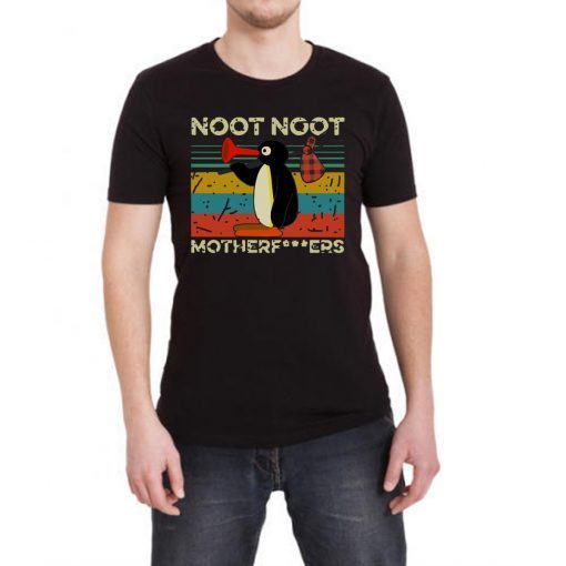 Vintage Pingu Noot Noot Motherfucker Shirts