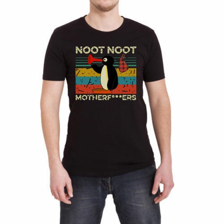 Lapi Boutique Noot Noot Retro Motherf T-Shirt For Men