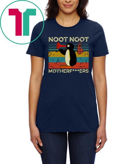 Vintage Pingu Noot Noot Motherfucker Shirts