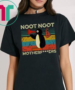 Pingu Noot Noot Motherfucker Vintage Tee Shirt