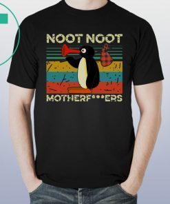 Pingu Noot Noot Motherfucker Vintage Tee Shirt