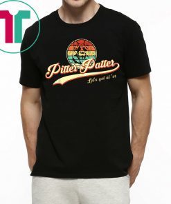 Pitter Patter Let's Get At 'er Vintage Retro Shirt - OrderQuilt.com