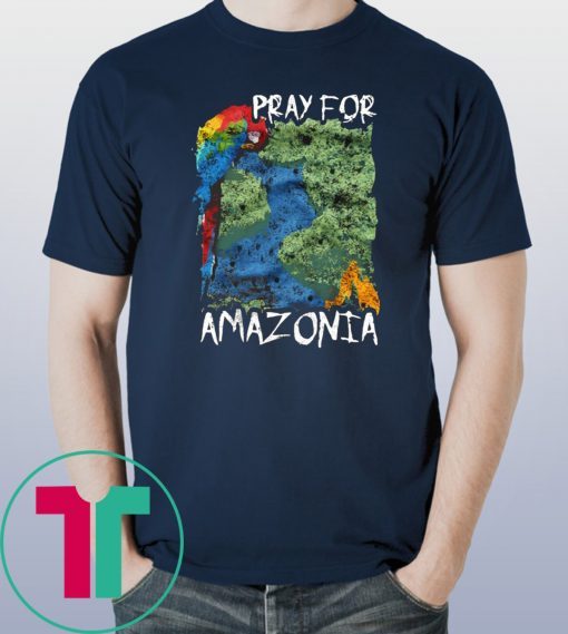 Pray For Amazonia Mens 2019 T-Shirt