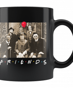 Official Psychodynamics Horror Movie Characters Friends Mug