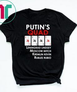 Kentucky Democrats Classic Gift T-Shirt Putin's Quad Poker Hand full of Republicans Shirt