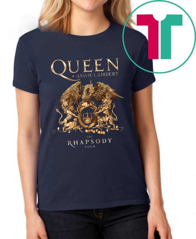 Queen and Adam Lambert The Rhapsody Tour Shirt