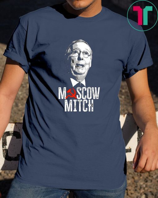 Russia Moscow Mitch Mcconnell Traitor Moscow Mitch Funny Gift T-Shirt