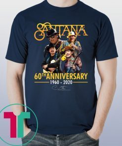 Santana 60th Anniversary 1960 2020 T-Shirt