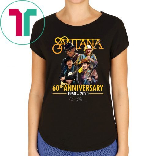 Santana 60th Anniversary 1960 2020 T-Shirt