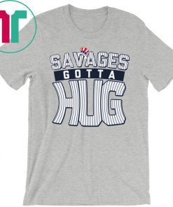 Savages Gotta Hug by Cameron Maybin - Bronx Pinstripes Shirt