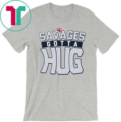 Savages Gotta Hug by Cameron Maybin - Bronx Pinstripes Shirt