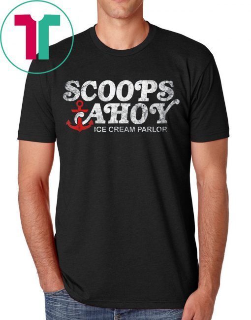 Scoops Ahoy Ice Cream Parlor Tee Shirt