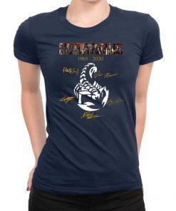 Scorpions memories 1965-2020 signatures shirt