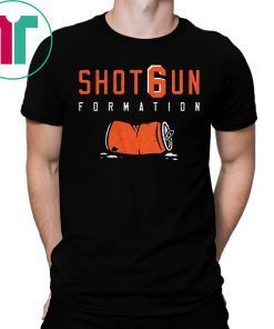 Shotgun Formation Cleveland Browns T-Shirt