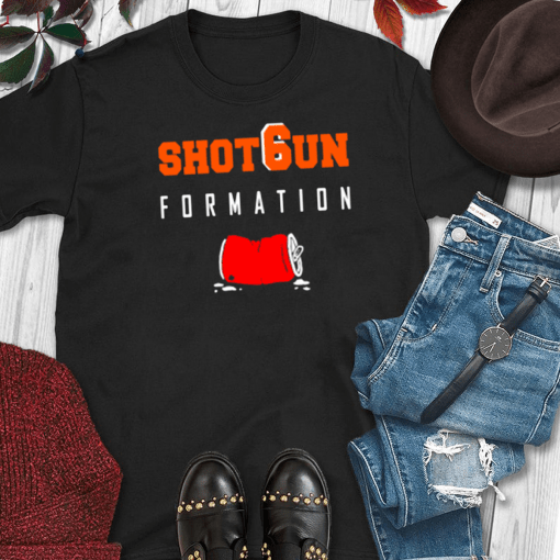Shotgun formation Cleveland Browns T-Shirt