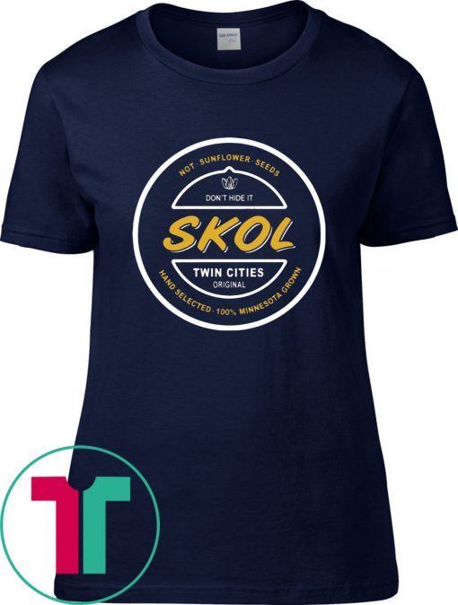 Skol Seeds Minnesota Vikings Football T-Shirt for Mens Womens Kids