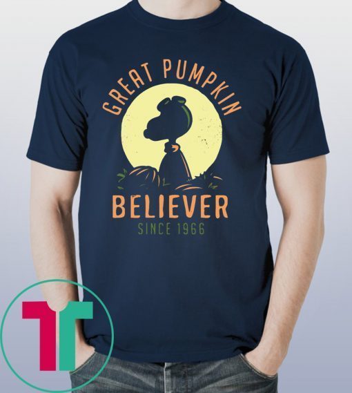 Snoopy Great Pumpkin Believer Since 1966 T-Shirt