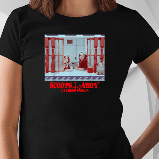 Stranger Things 3 Scoops Ahoy Ice Cream Parlor Shirt