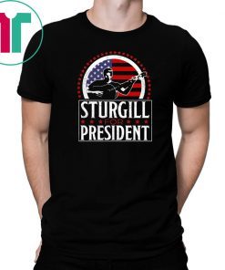Sturgill For President American Flag T-Shirts