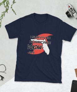 Survived Hurricane DORIAN 2019 Shirt - Florida Storm Rain Lightning Tornado Survival Tee Shirt