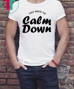 Taylor You Need To Calm Down Tee Shirt