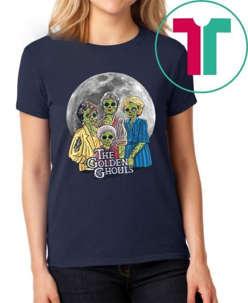 Halloween The Golden Ghouls Sunset Vintage T-Shirt