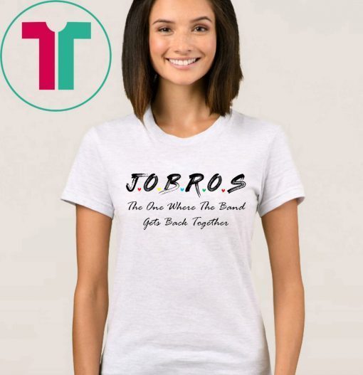 Vintage The One Where The Band Gets Back Together JoBros Shirt
