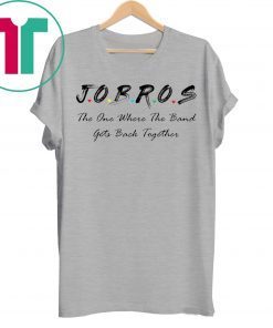 Vintage The One Where The Band Gets Back Together JoBros Shirt