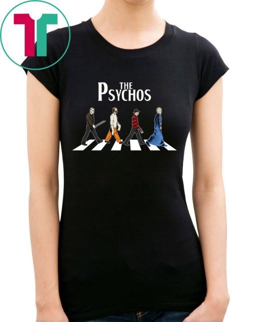 Psychodynamics Horror Characters The Psychos T-Shirt