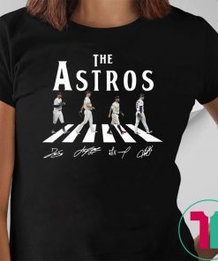 The astros houston astros signatures abbey road crosswalk Classic T-shirt