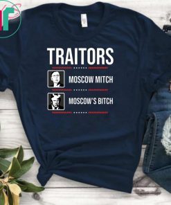 Traitors Ditch Moscow Mitch Impeach Trump 86 45 T-Shirt