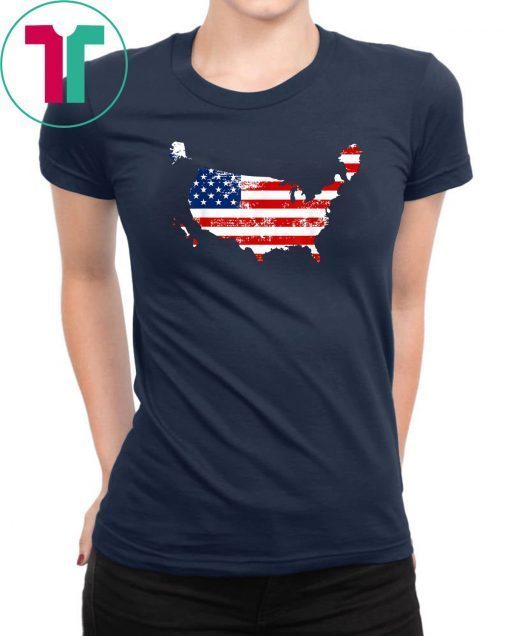Trump Nrcc Greenland USA Vintage Flag Tee T-Shirt