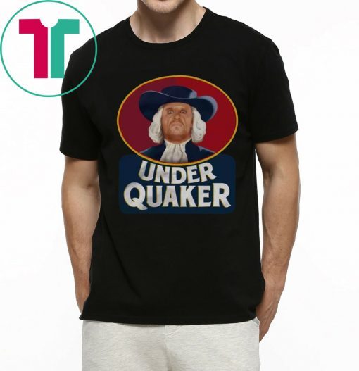Under Quaker T-Shirt for Mens Womens Kids