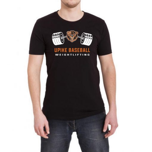 Upike Baseball Weightlifting Expect To Win Tee Shirt
