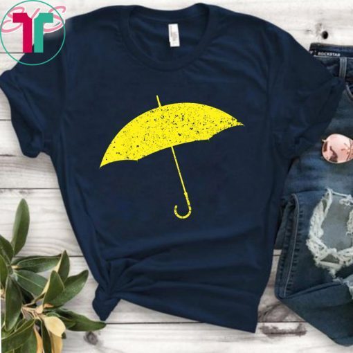 Vintage Yellow Umbrella Hong Kong Movement 2019 T-Shirt