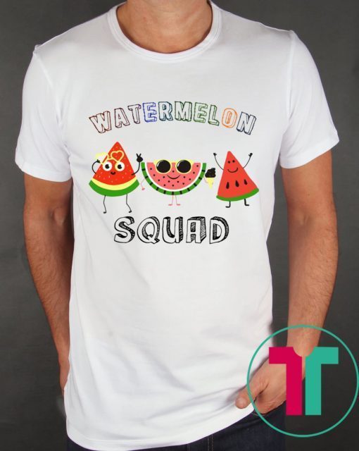 Watermelon Squad T-Shirt for Mens Womens Kids